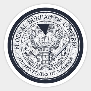 Federal Bureau of Control Sticker